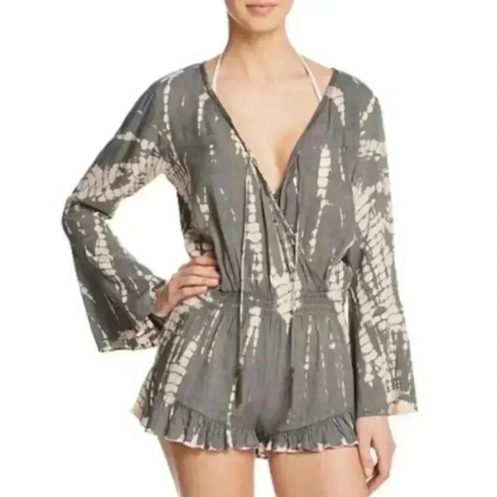 Surf Gypsy beachy boho romper S